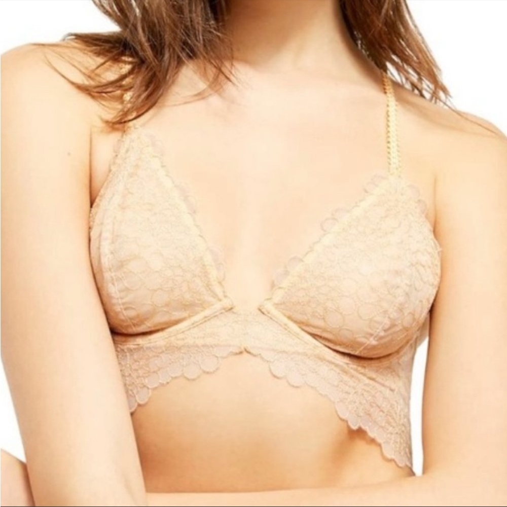 NEW Free People Wheat Sunset Lucia
Underwire Bra
